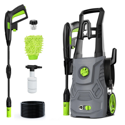 #ad ELECTRIC PRESSURE WASHER HOSE NOZZLE 4500PSI HIGH PRESSURE CLEANING GRAY $105.39
