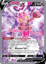 Enamorus V (Full Art) 178/196 Holo Ultra Rare SWSH11: Lost Origin NM Pokémon TCG