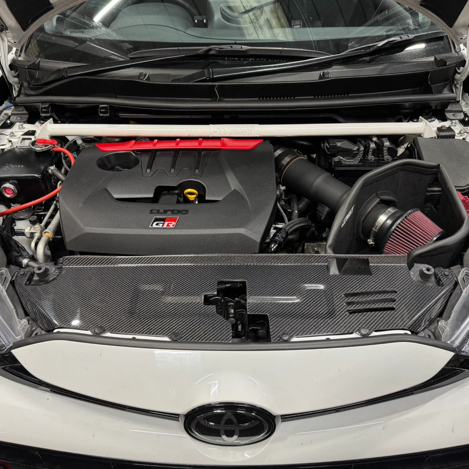 Carbon Fibre Cooling Panel / Plate for Toyota GR Yaris - Image 2 of 4