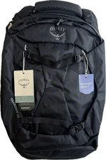 Osprey Farpoint 40L Black O/S Travel Bag (New with Tags)