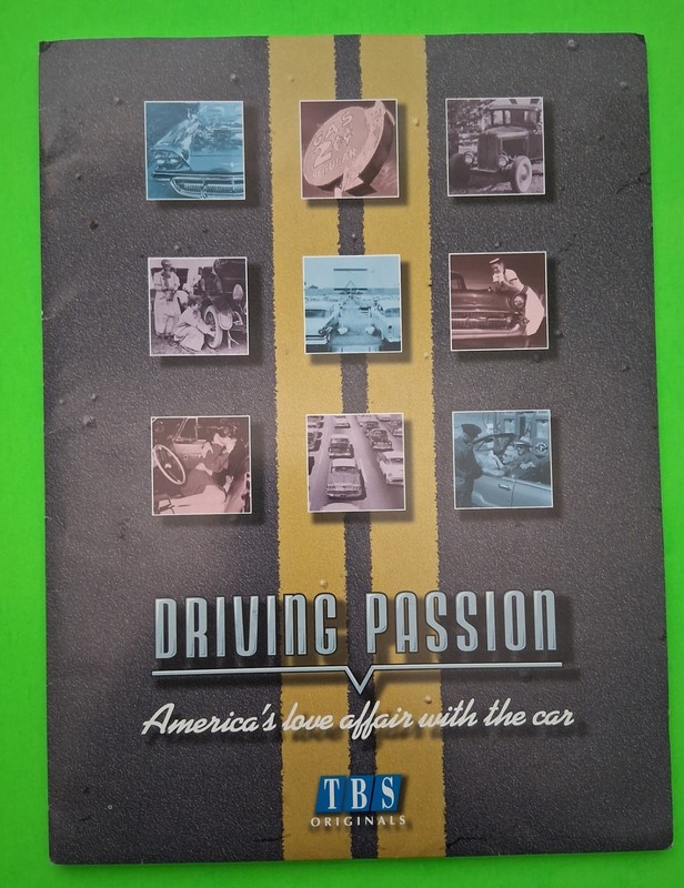Original 1995 Driving Passion Press Kit + Rare Production Slide - Automotive His
