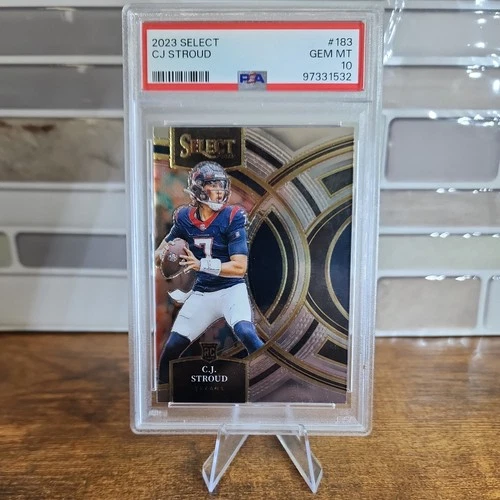 2023 Select #183 CJ Stroud Premier Level Rookie (RC) PSA 10 GEM MT