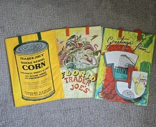 Trader Joe's shopping bags 3 Piece Set