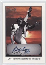 2011 TRI-STAR Obak Auto 51/100 Ray Guy #A17 Auto HOF uk2