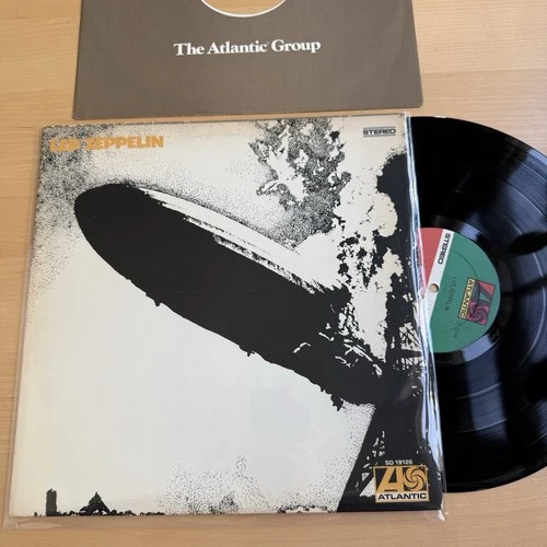 1970s Led Zeppelin Debut Album LP US Press Complete W/OG Sleeve Atlantic! VG+