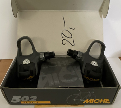 Miche 502 Klickpedale schwarz Kunststoff Metall für Rennrad
