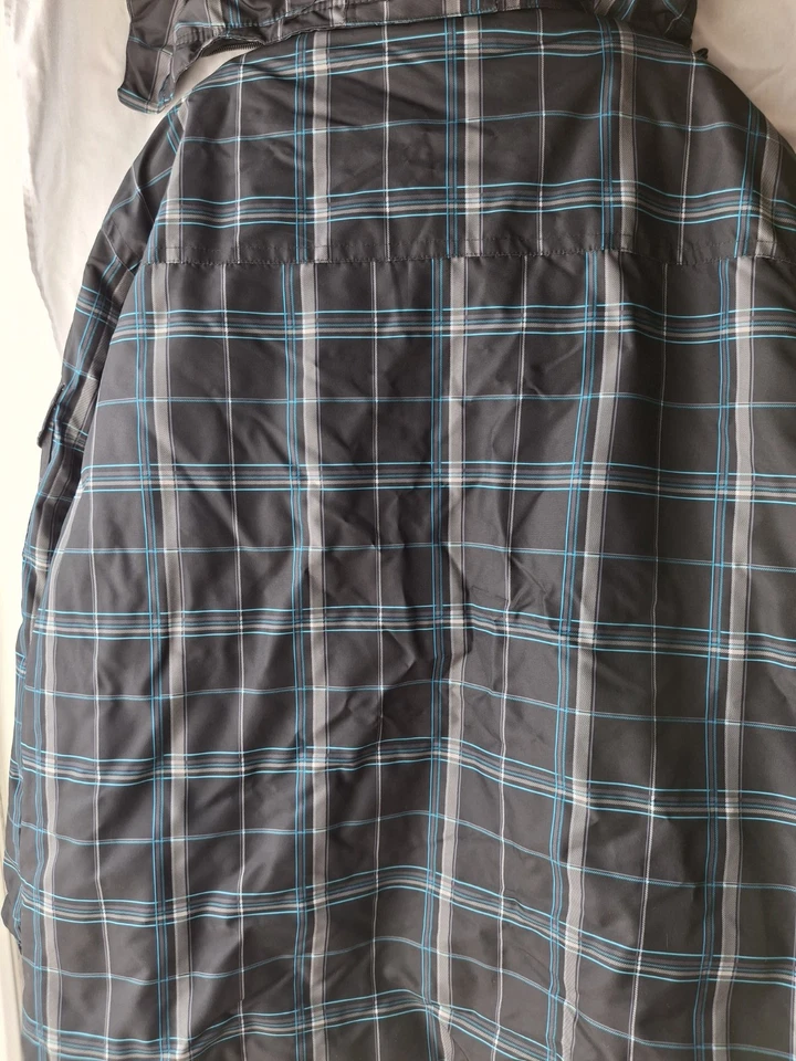 Chaqueta/abrigo de esquí ZeroXposur para hombre talla XXL desmontable capucha sin cremallera negra Beene Foto 4 de 4