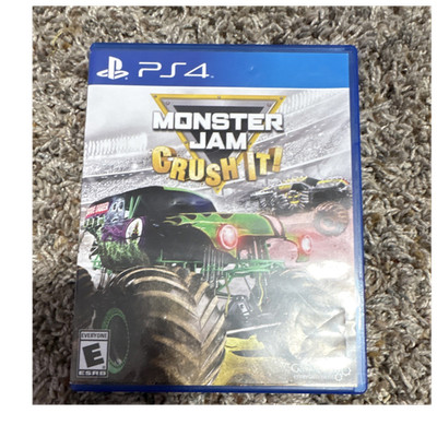 GameMill Monster Jam: Crush It! PS4 Racing Truck Racing Multiplayer E NTSC 2016