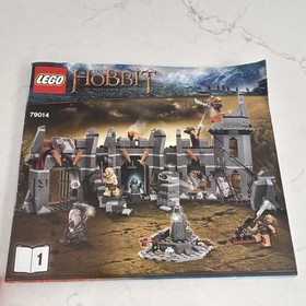 LEGO Dol Guldur Battle 79014 The Hobbit Manuals & Advertising Inserts