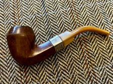 VINTAGE, AAA, BENT BULLDOG BRIAR PIPE, HORN STEM