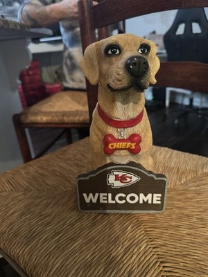 FOCO Kansas City Chiefs NFL Puppy Dog Statue Limited Edition New W/O BOX