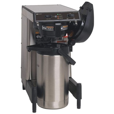 BUNN WAVE15S-APS Airpot Coffee Brewer,Silver 6DHA3