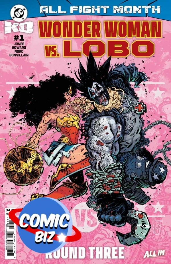 DC K.O.: WONDER WOMAN VS. LOBO #1 (2025) 1ST PRINTING MAIN COVER DC COMICS