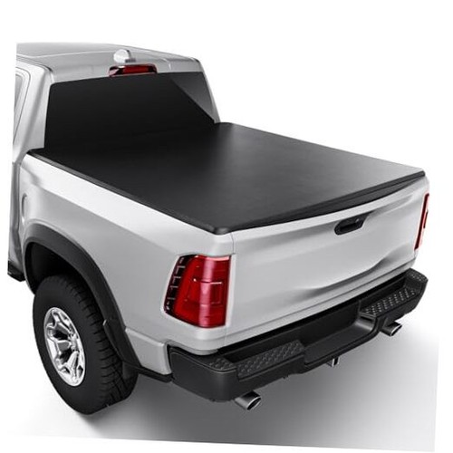 Soft Roll Up Truck Bed Cover Compatible with 2019-2025 Ram 1500 New Body - Picture 1 of 7