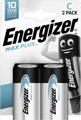 Energizer Max Plus Alkaline Baby C 1,5 V, 2er Pack  Batterie