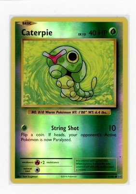 Pokemon XY - Evolutions #3/108 Caterpie Reverse Holo