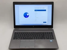 HP ZBook 15 G5 15" FHD I7-8850H 512GB SSD 32GB W11P Quadro P2000 Webcam Backlit