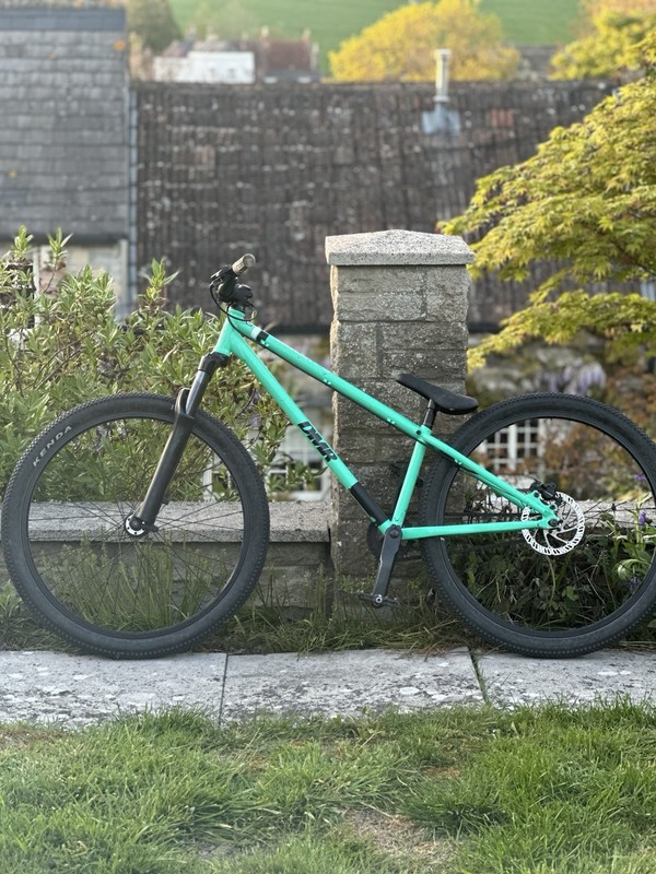 26-inch Dirt Jump Bike DMR Teal Blue Deth Grip Good Conditions Pick Up