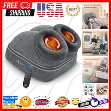 Shiatsu Foot Massager with Heat - Relief for Neuropathy & Plantar Fasciitis