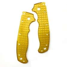 1 Pair Handle Patch DIY Custom PEI Patches for Demko AD 20.5 Folding Knife