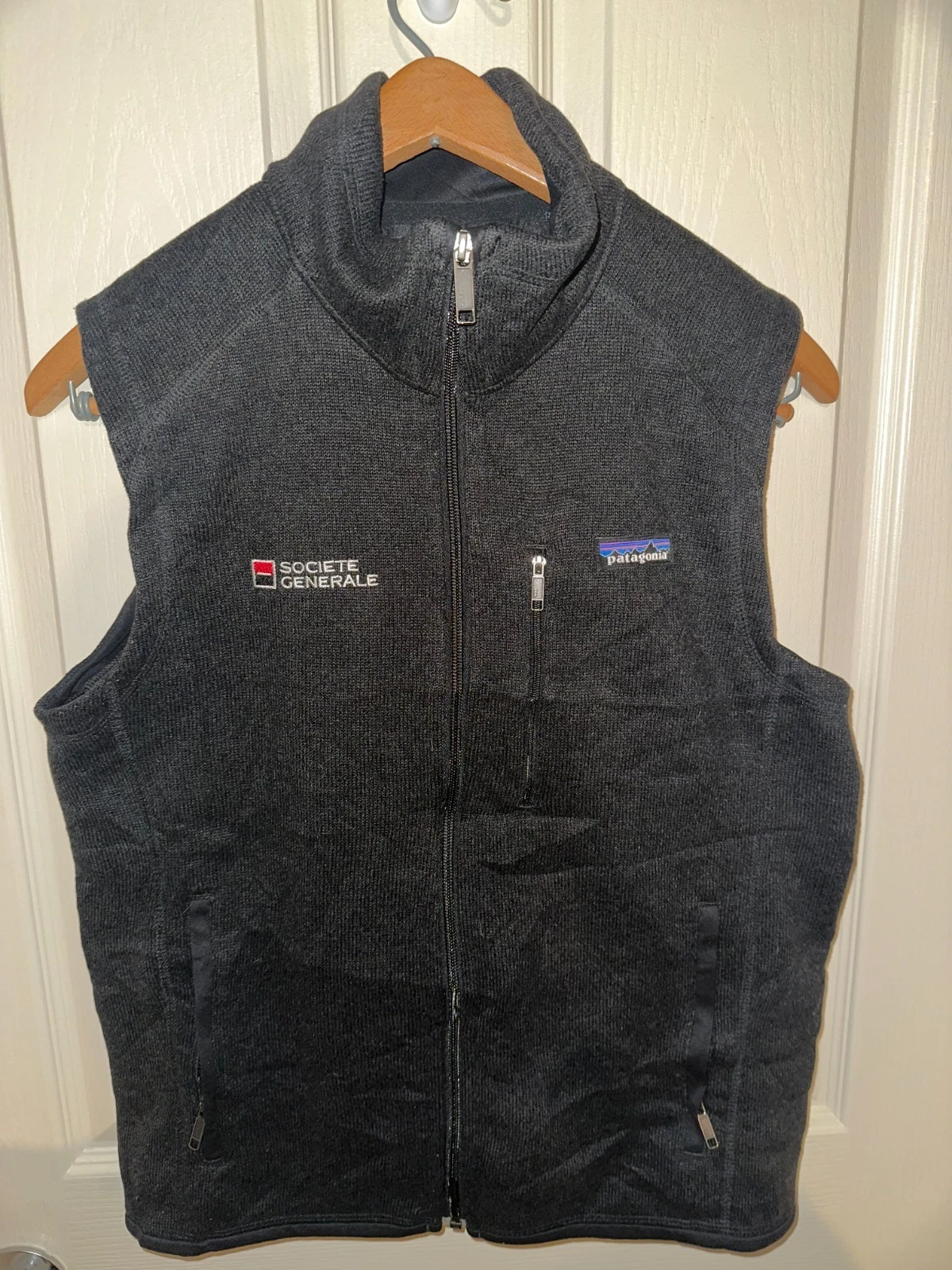 Societe Generale Patagonia Men’s Better Sweater Vest Small Black