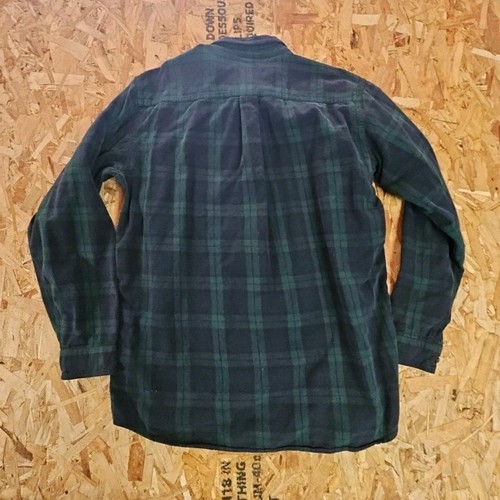 LL Bean Hemd Herren Large Tall kariert Flanell traditionelle Passform Langarm Knopf - Bild 12 von 13