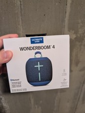 Ultimate Ears WONDERBOOM 4 Wireless Bluetooth Speaker, Cobalt Blue - NEW