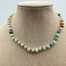 Vintage Y2K Gold Tone Beaded Knotted Necklace Women's Classic Fashion Jewelry