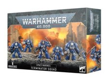 Warhammer 40k- Space Marines: Terminator Squad 48-90 by Games Workshop