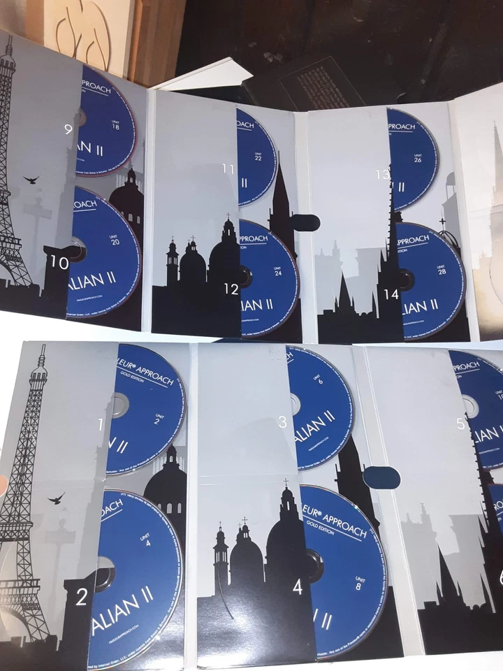 Pimsleur Approach Gold Edition Italian II 2, CD's Discs Set Language Complete - Image 4 of 4