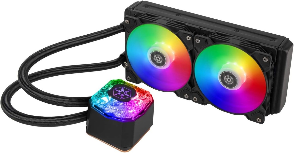 SilverStone AMD ソケット 水冷ユニット IceGem 240 SilverStone IceGem 240P 240mm AIO Liquid Cooler for AM5
