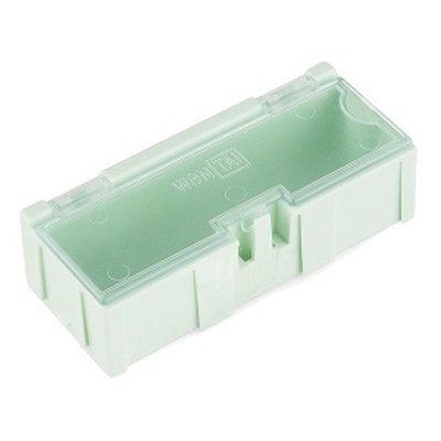 Wentai Modulare SMD Bauteile Box mit Deckel 75x31,5mm Federöffnung Stapelbar