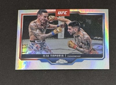 2025 Topps Chrome UFC Ilia Topuria Refractor #43 | eBay
