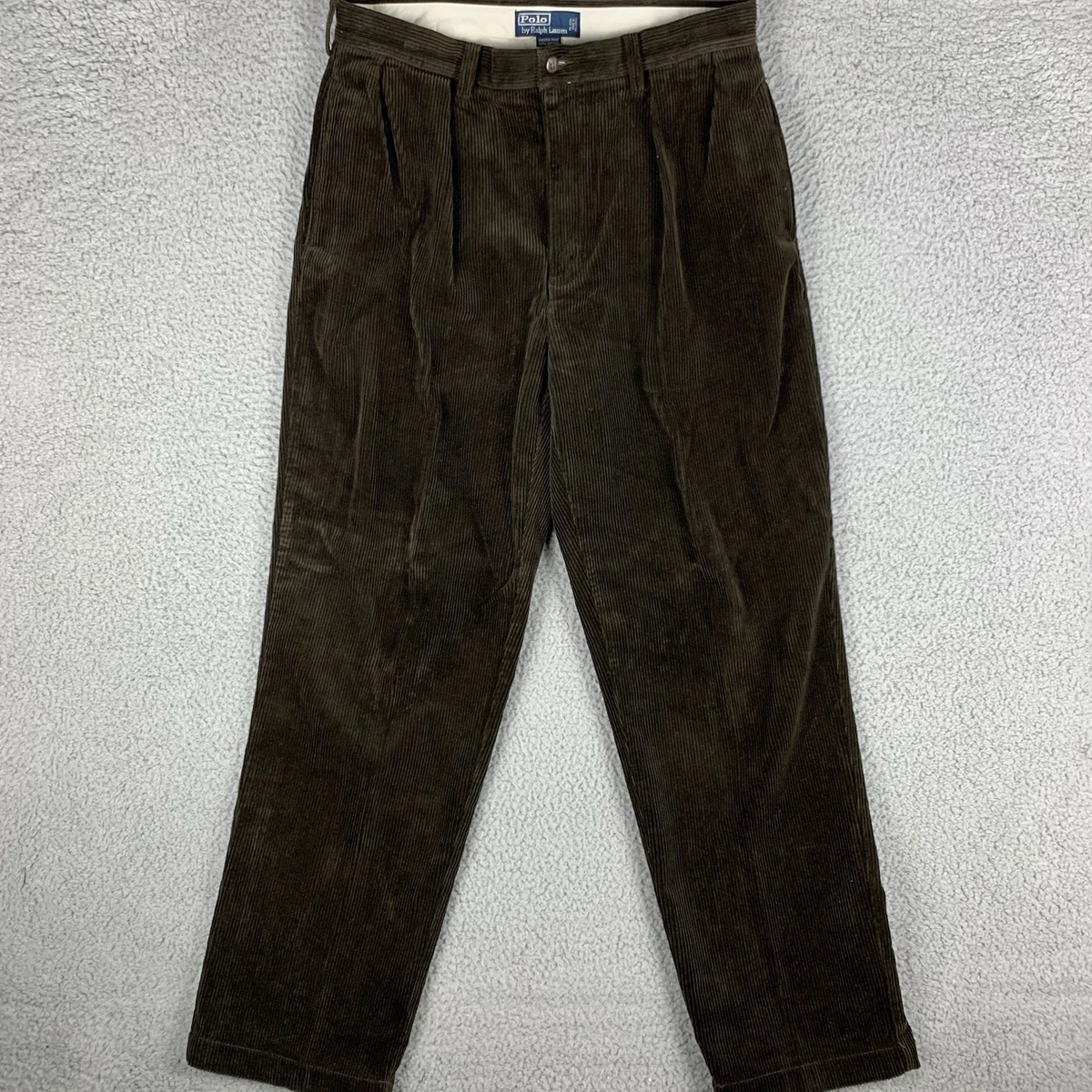 Polo Ralph Lauren Andrew Pleated 34 Size Pants for Men for sale | eBay
