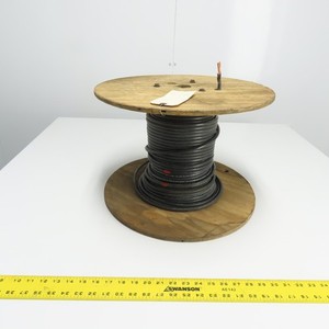 Essex 3AWG THHN/THWN/MTW Black Strand Copper Wire 600V 145'