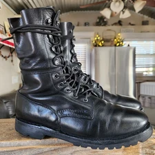 Austrian Military Mountain Lace Up Leather Boots EU45 U.S. 11.5 - 12 Grunge Moto