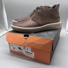 Size Men 7 - [J98807] Mens Merrell Gridway Mid LTR Espresso Broewn