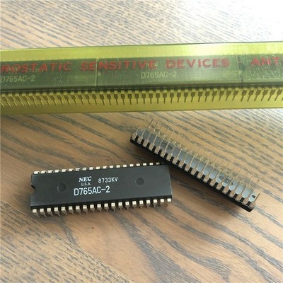 1PC   UPD765AC-2 D765AC-2 Floppy Disk Controller IC DIP40 #fv