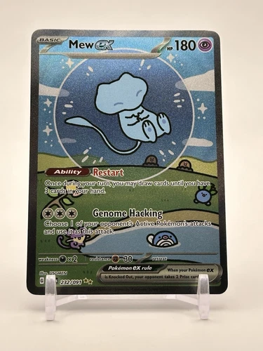 2024 Pokémon Mew EX Special Illustration Rare Paldean Fates 232/091 SV