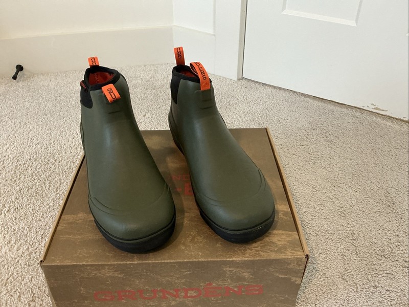Grundens Deck Boss 6" Deep Depths Ankle Boots Men, Size 12
