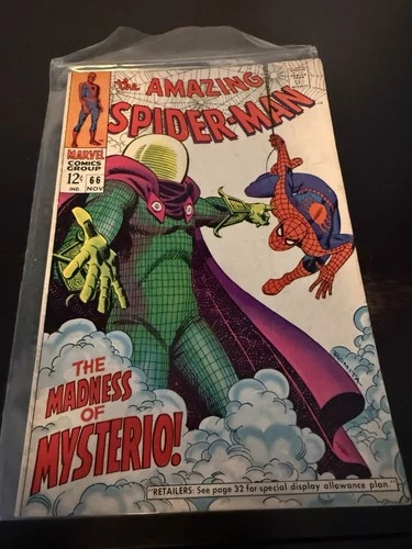 The Amazing Spider-Man #66 (Marvel Comics) The Madness Of Mysterio 1968 Stan Lee
