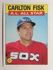1986 Topps #719 Carlton Fisk AS