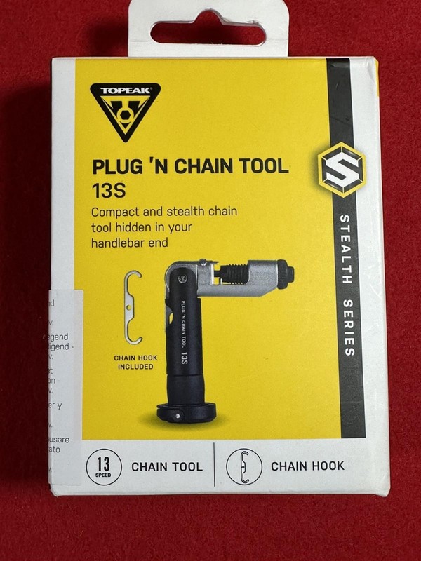 Topeak Plug 'N Chain Tool 13S 13 speed Bicycle Handlebar Stealth 100x17~21mm NEW