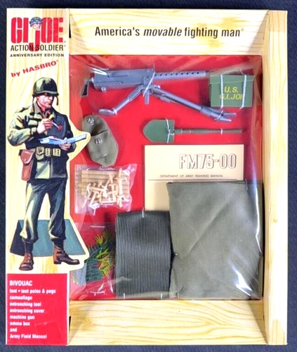 12" GI Joe 40th Anniversary Action Soldier BIVOUAC Set Sealed MIB