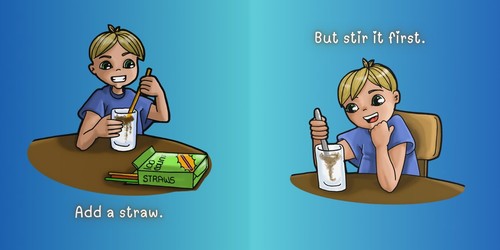 Chocolate Milk Likes Me by John Albrecht (boy version) PB - Picture 3 of 4