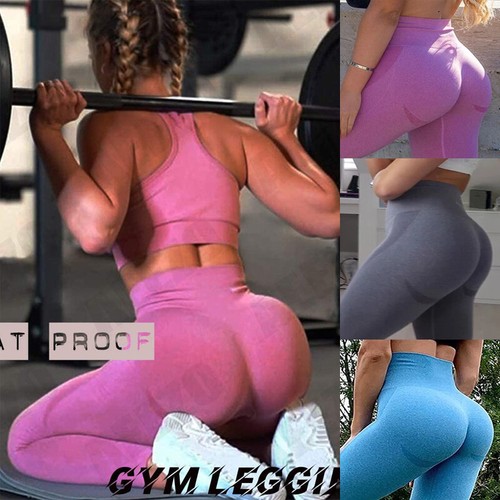 Women Anti-Cellulite Butt Lifter Push Up Yoga Pants Fitness Leggings Gym Tik Tok - Picture 5 of 174