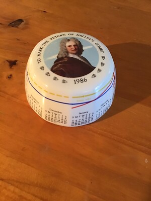 Wedgewood Briefbeschwerer zur Rückkehr des Halley schen Kometen