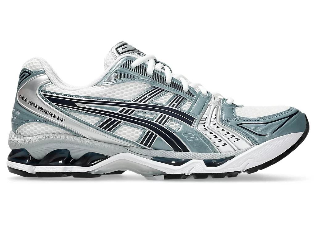 ASICS GEL-KAYANO 14 1203A537 106 White/Fjord Grey Unisex 