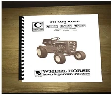 Wheel Horse C series Parts Manual No.C-100 -120 - 160