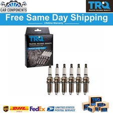 TRQ Iridium Spark Plugs Engine Tune Up Ignition Kit 6 Piece Set New